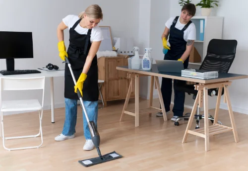 Nettoyage de bureau professionnel à Saint-Saturnin-du-Bois